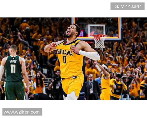 哈利伯顿外线接球 超远三分张手就有 哈利伯顿外线接球 超远三分张手就有